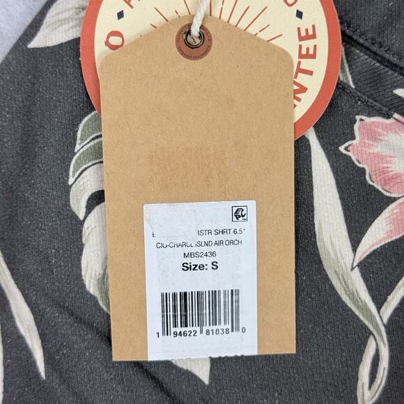 Faherty Shorts Mens Small Island Orchid Drawstring Pull On 6.5" Inseam NEW - Picture 12 of 15